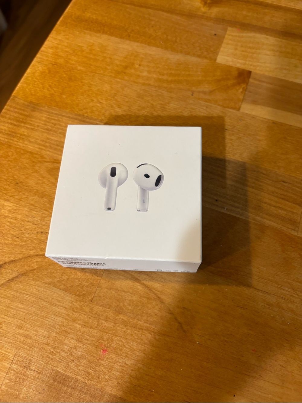 New! Apple White Wireless Earbuds 4